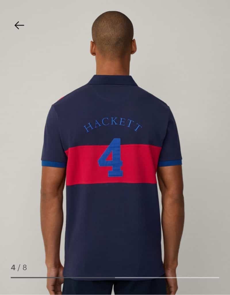 Hacket t Red Premium Classic Polo T-Shirt Secondary image