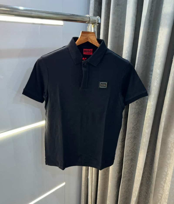 Hugo Boss Black Patch Logo Classic Polo T-Shirt