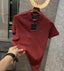 Tommy Hilfiger rust embroidery logo premium polo t-shirt