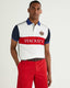 Hacket London White Embroidery Logo Premium Polo T-Shirt