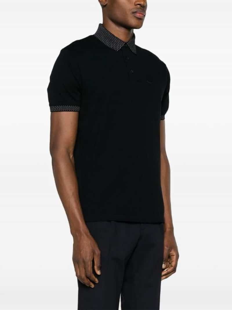 Emporio Arman i Black Designer Premium Polo T-Shirt
