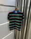 GueSs  Black Embroidery Print Imported Oversized T-Shirt