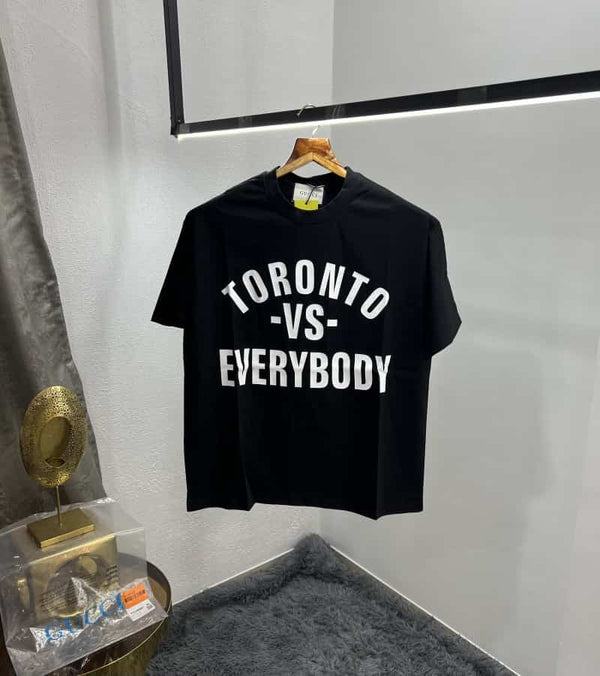 Gucc i Toronto Black Imported Oversized T-Shirt