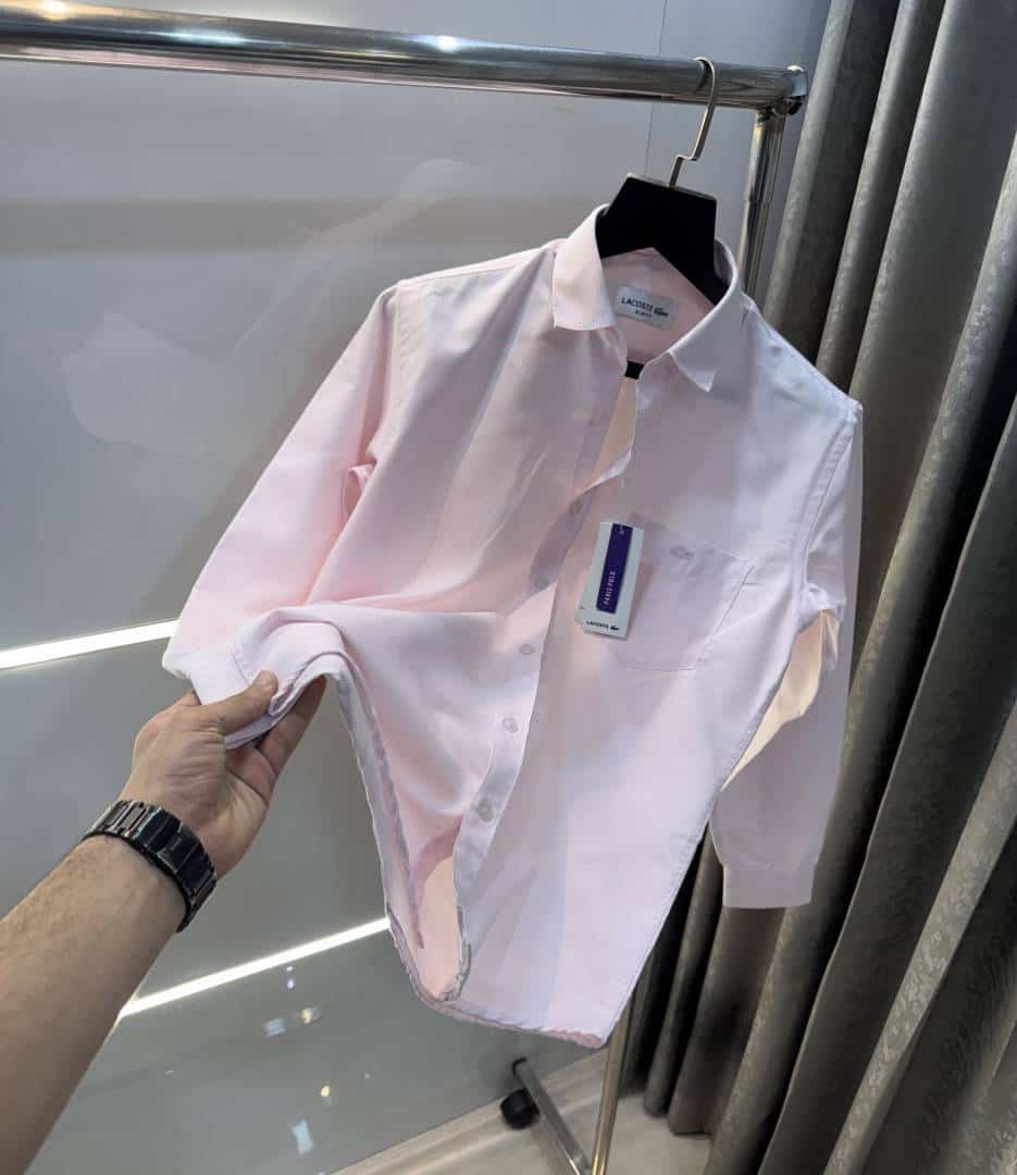 Lacost e Pink strips Premium Classic Shirt Secondary image