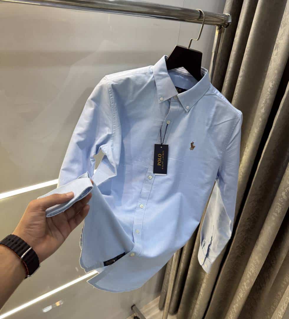 Ralph Laure n Sky Blue Premium oxford Shirt