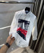 to_mMy. Hilfi9er White Logo Print Premium Shirt