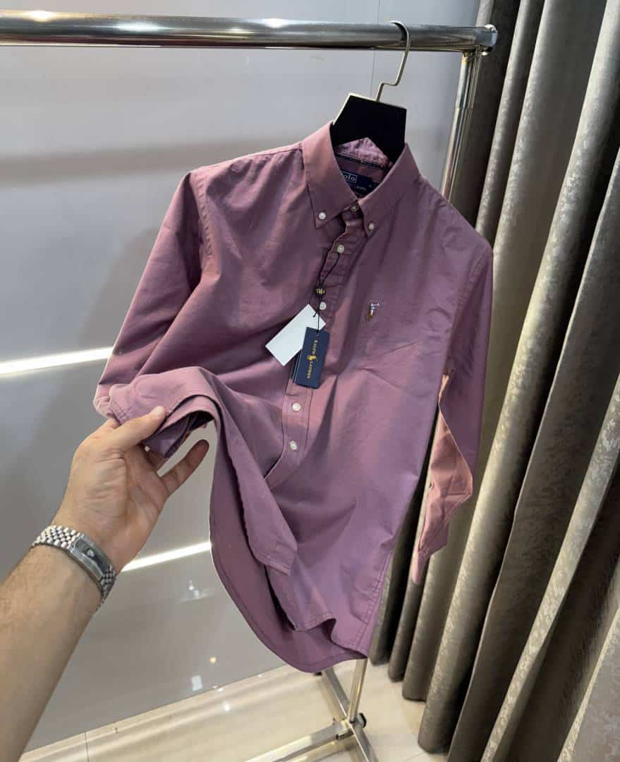 Ralp h lauren Milange Cotton Premium Classic Shirt Main image