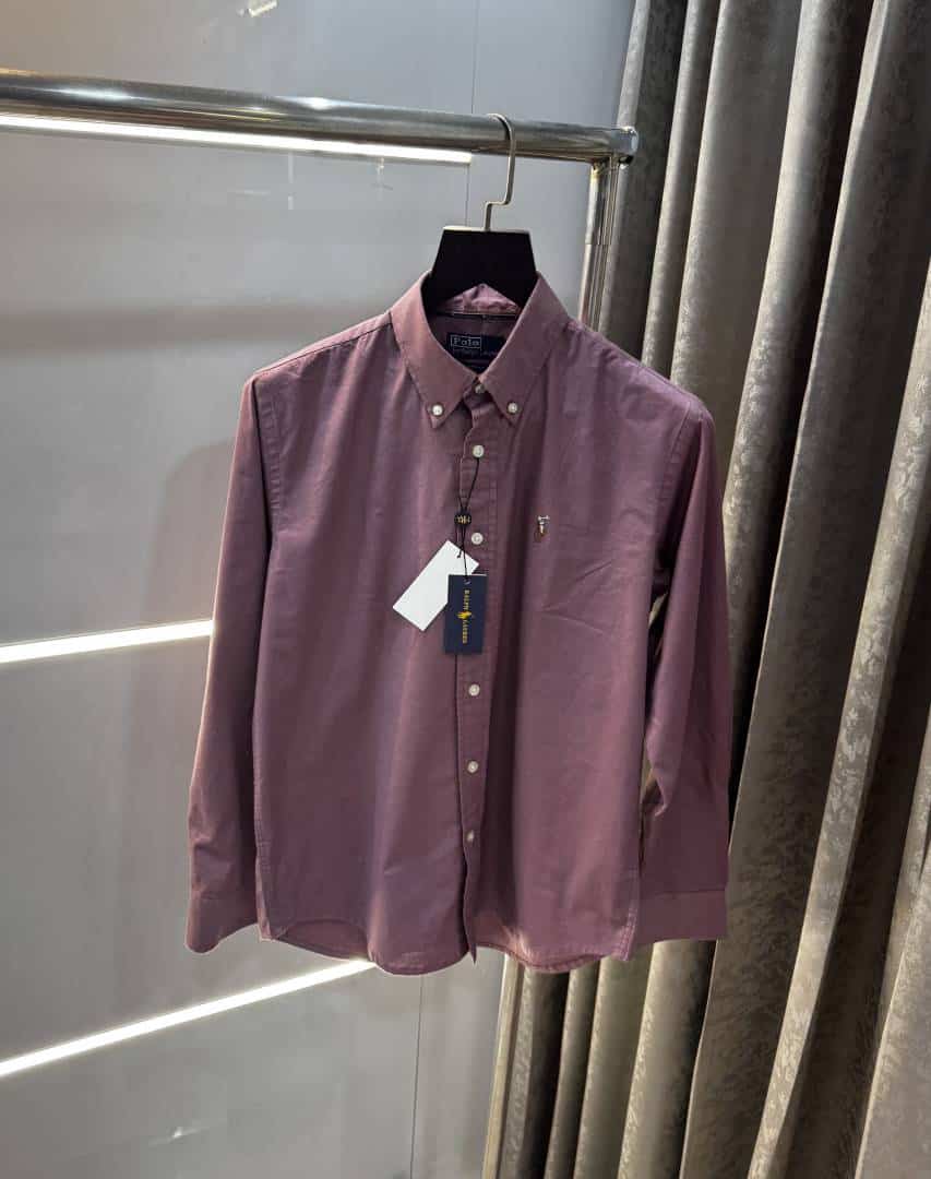 Ralp h lauren Milange Cotton Premium Classic Shirt Secondary image