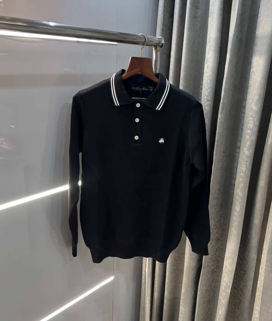 Brooks Brother Black Premium Knitted Pull Over Secondary image