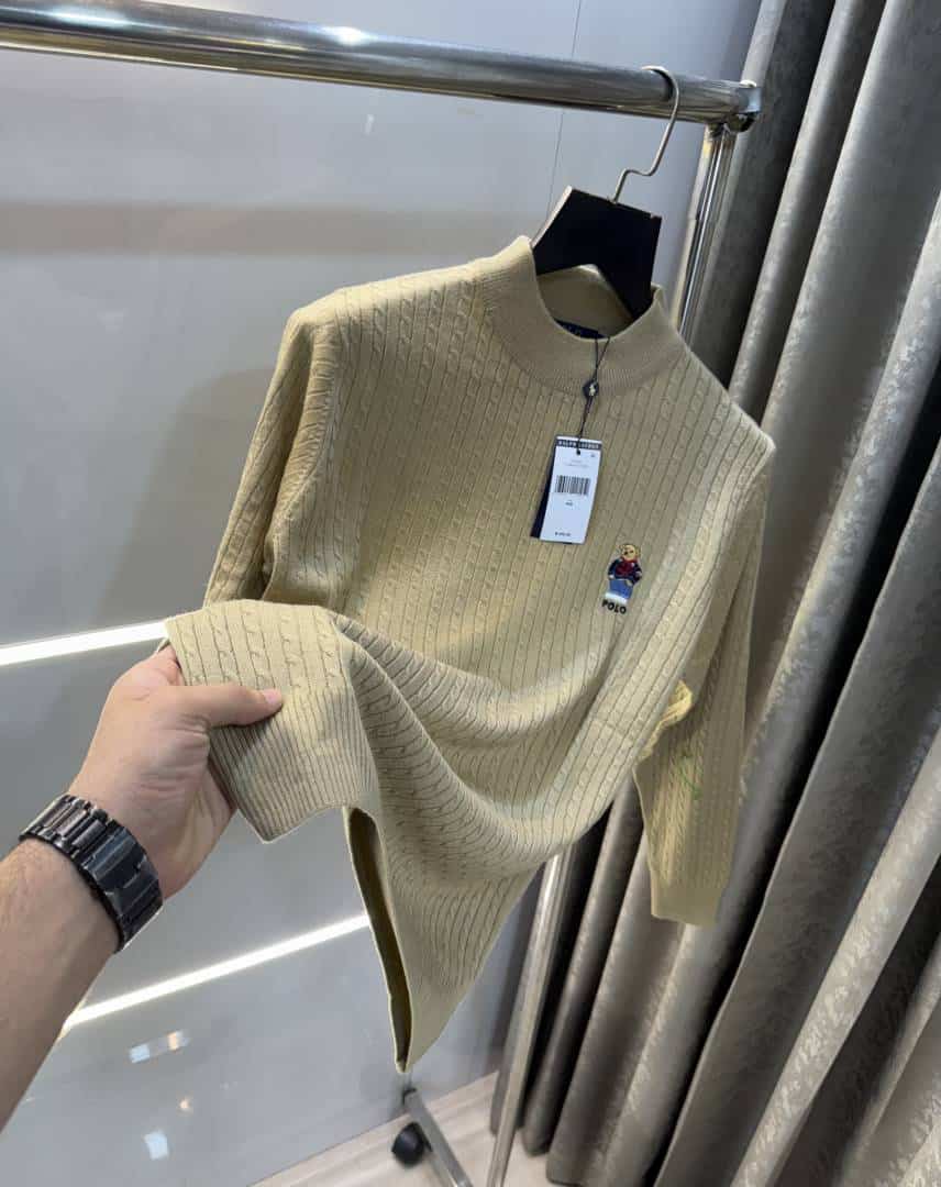 Ralp h Lauren Cream Knitted Premium Pull Over Main image