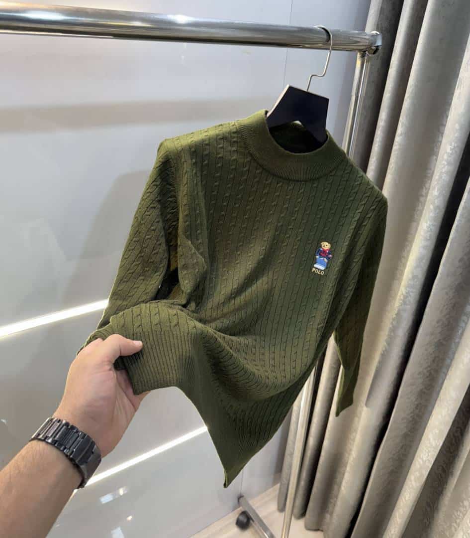 Ralp h Lauren Olive Teddy Edition Premium Pull Over Main image