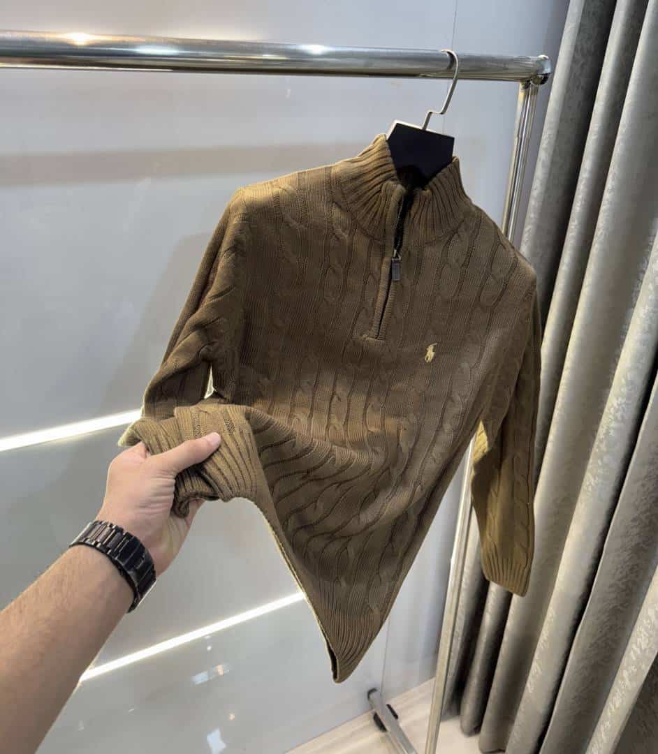 Ralp h Lauren N Light Brown Knitted Premium Pull Over Main image