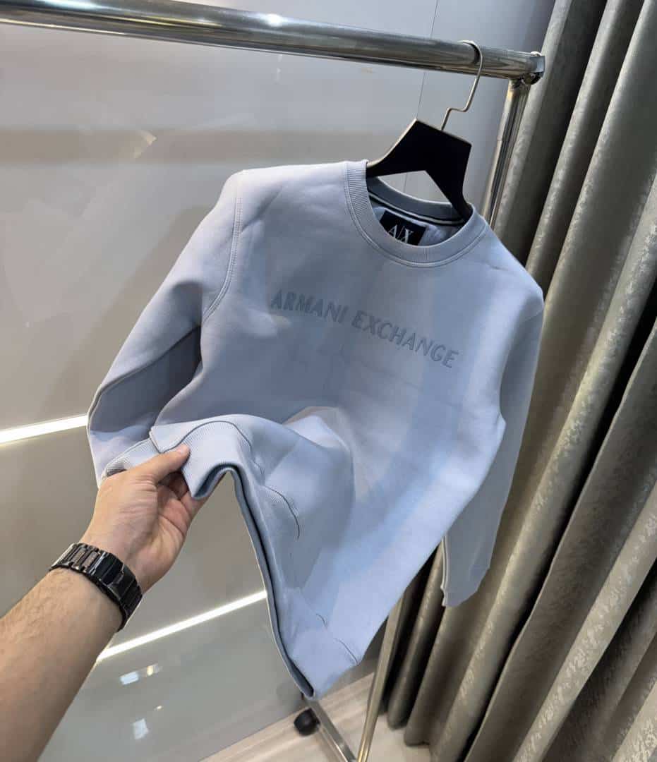 Arman i E·xchange Light Grey Logo Work Premium Sweatshirt