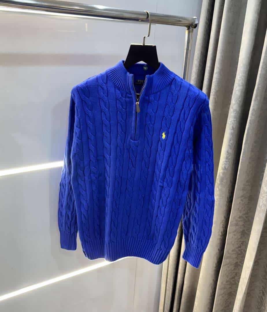 Ralp h Lauren Blue Knitted Premium Pull Over Secondary image