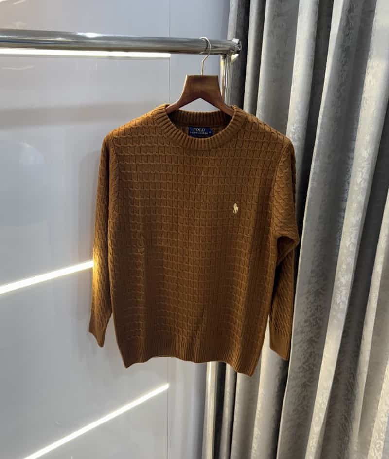 Ralp h Lauren Brown Knitted Premium Pull Over Secondary image