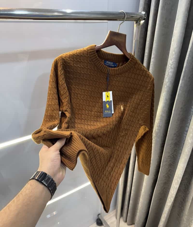 Ralp h Lauren Brown Knitted Premium Pull Over Main image