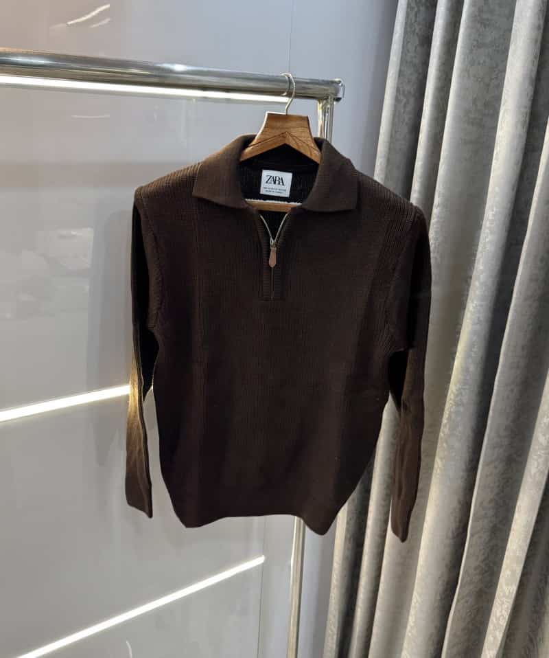 Zar a Dark Brown Premium Classic Pull Over Secondary image