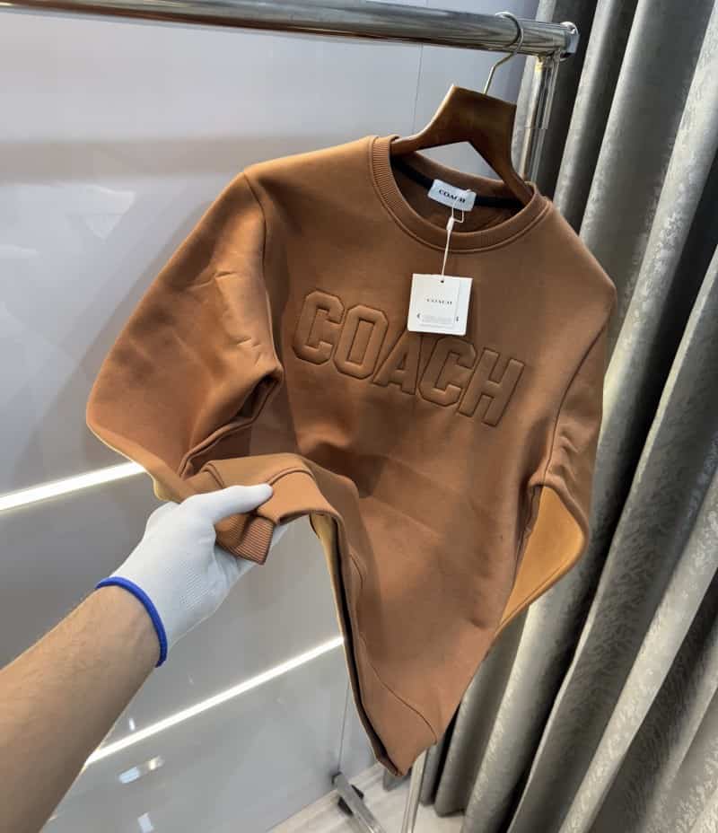 Coac h Brown embosse d Logo Imported Sweatshirt Main image
