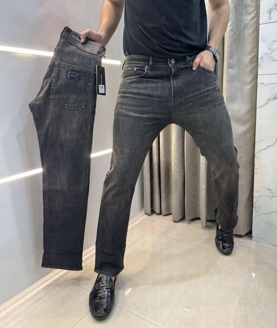 Dolce&Gabbana Carbon Pocket Logo Imported Hyperflex Denim Main image