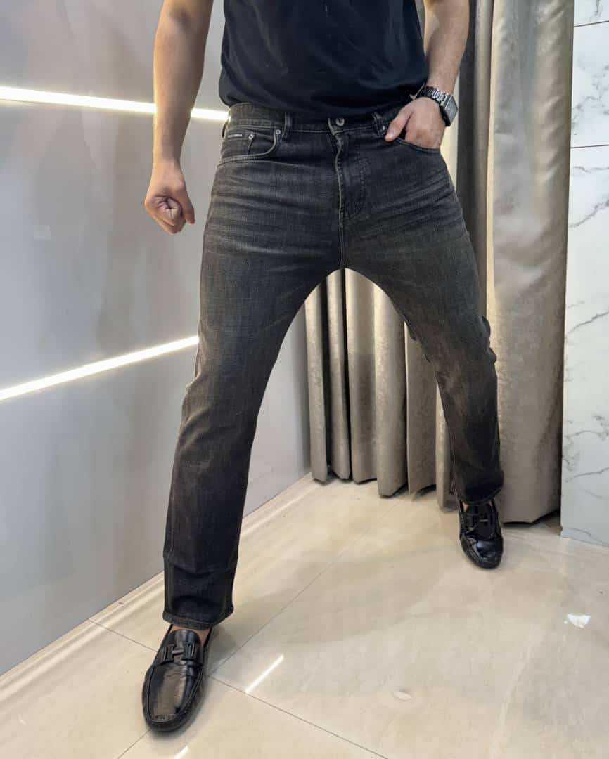 Dolce&Gabbana Carbon Pocket Logo Imported Hyperflex Denim Secondary image