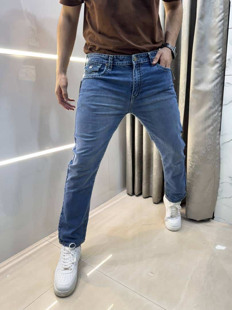True Religion Sky Blue Imported Premium Boot Cut Denim Secondary image