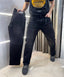 Moose Knuckles Carbon Black Imported Premium Straight Fit Denim