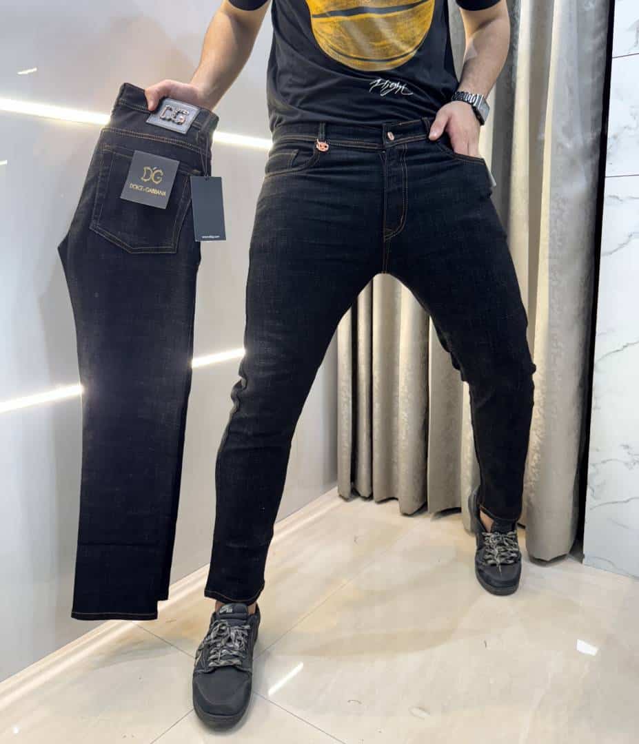 Dolce&Gabbana Carbon Raw Wash Imported Hyperfle·x Denim Secondary image