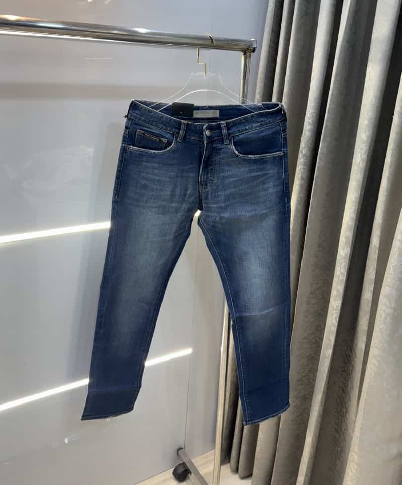 Dolce&Gabban a Blue Pocket Embroidery Imported Denim Secondary image