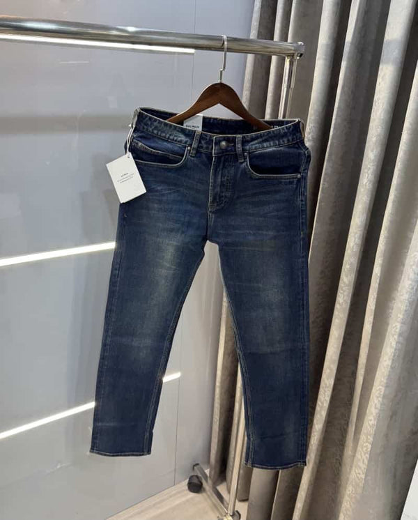 Balmai n Paris Greenish Pocket Logo Imported Denim