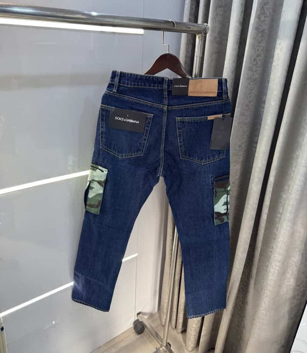 Dolce&Gabbana Blue PocketLook Imported Denim