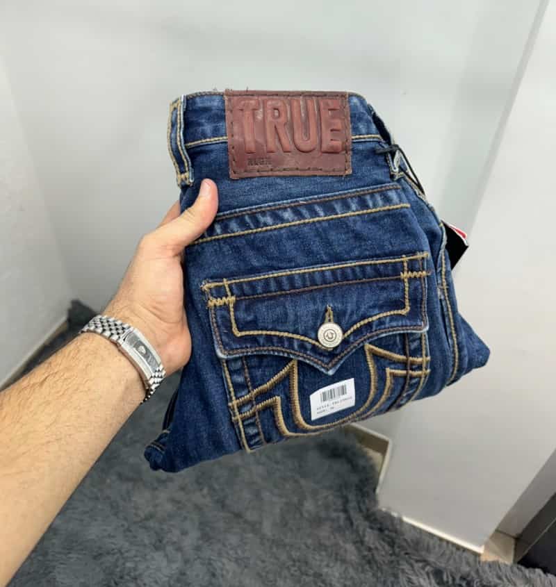 True Religion Blue2 Imported Premium Straight Fit Denim