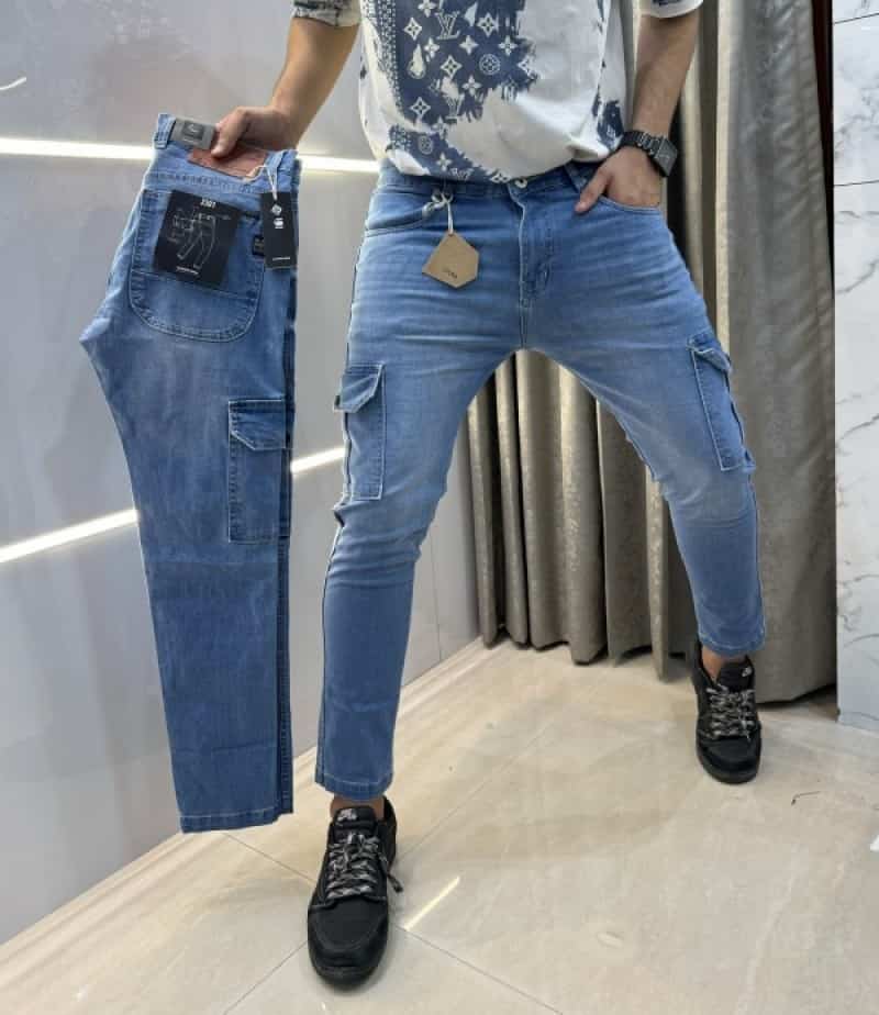 G - star Raw Sky Blue Imported Hyperfle Cargo Denim