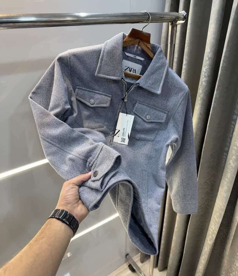 Zar a Light sky blue Classic Premium Bomber Jacket Secondary image