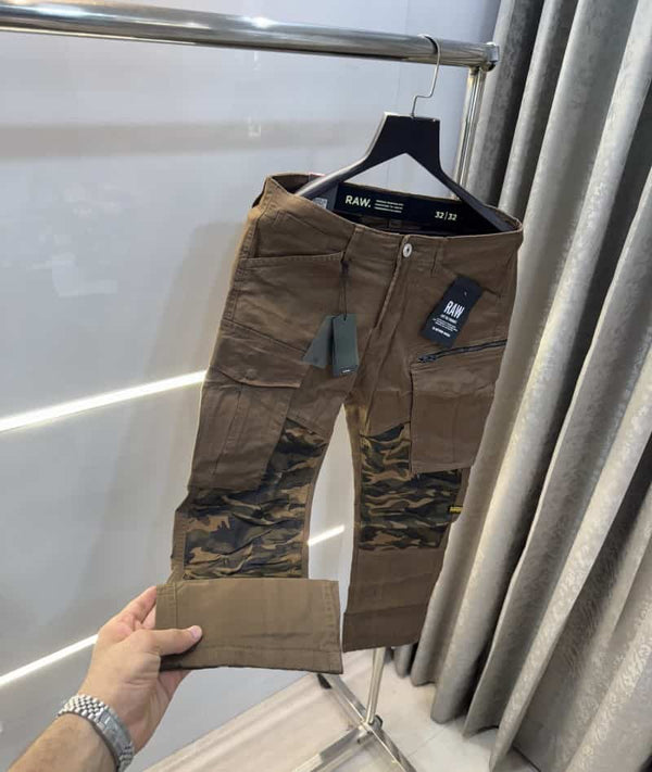 G- Star Raw Brown Camouflage Premium Cargo