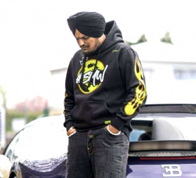 Moosedrilla Black All Over Printed Sidhu Edition Imported Hoodie Main image