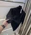 Essentia l Black Imported Knitted Turtle Kneck Pull Over