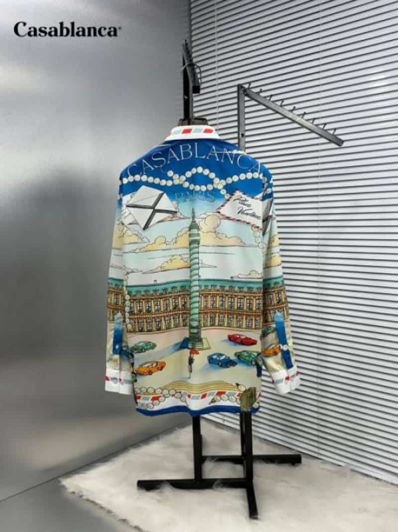 Casablanc a B Printed Shirt With Premium Bo..X Packing Secondary image