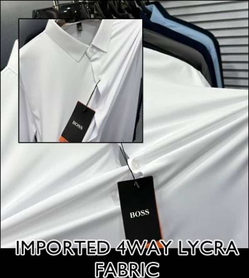 Hugo Boss Petrol Blue Premium Imported Shirt