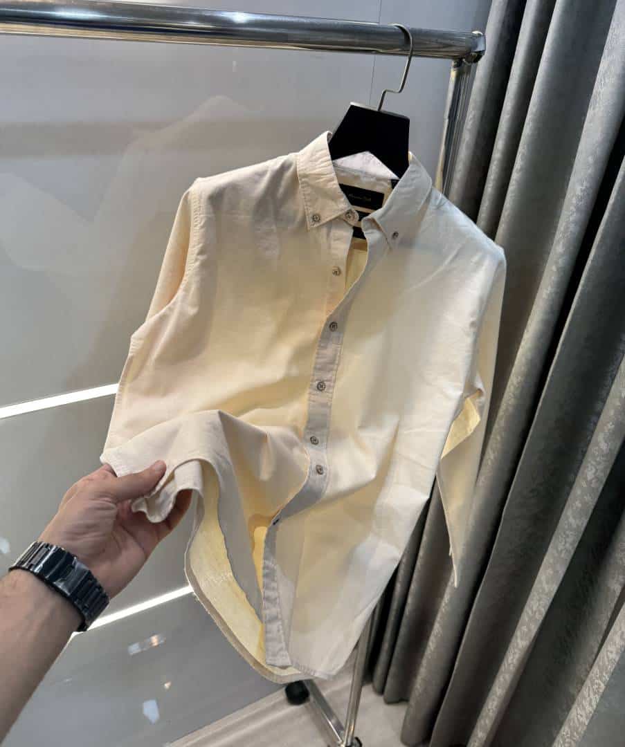 Mossimo Dutti Butter Yellow Premium Classic Shirt Main image