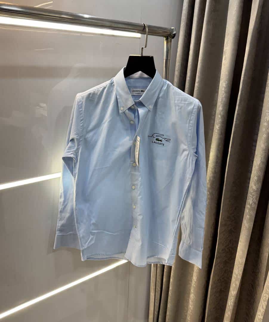 Lacost e Sky Blue Logo Work Premium Shirt Secondary image