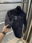 Tomm y Hilfiger Black Embroidery Work Premium Shirt