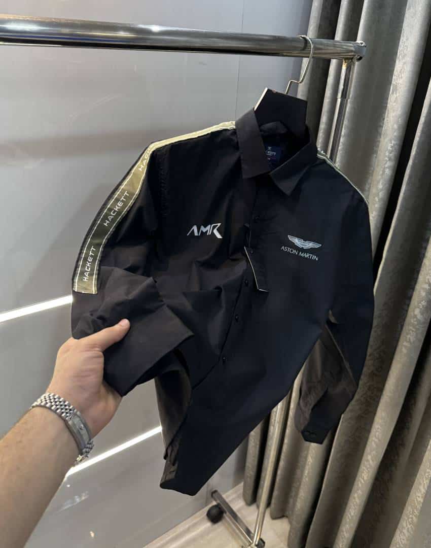 Hacket Aston Martin  Black Premium Classic Shirt Main image