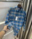 Jack & Jones Blue Checks Premium Classic Shirt