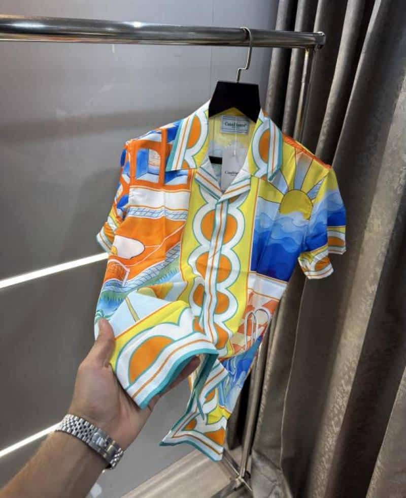 Casablanca Printed Imported Half Shirt Main image