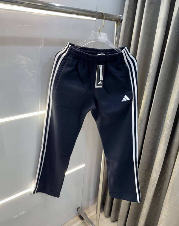 Adida s Navy Blue Embroidery Logo Premium TrackPant