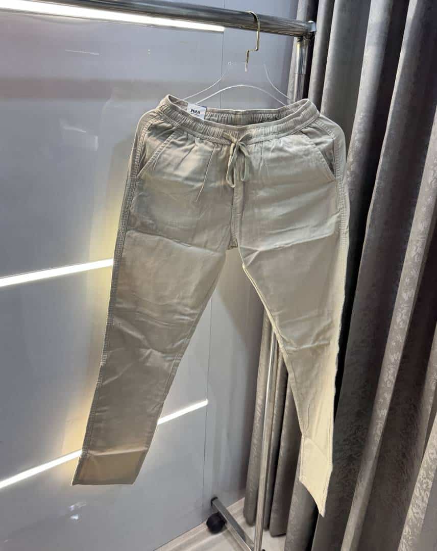 Ralph Laure n New Cream Premium Classic Cotton Pant Main image