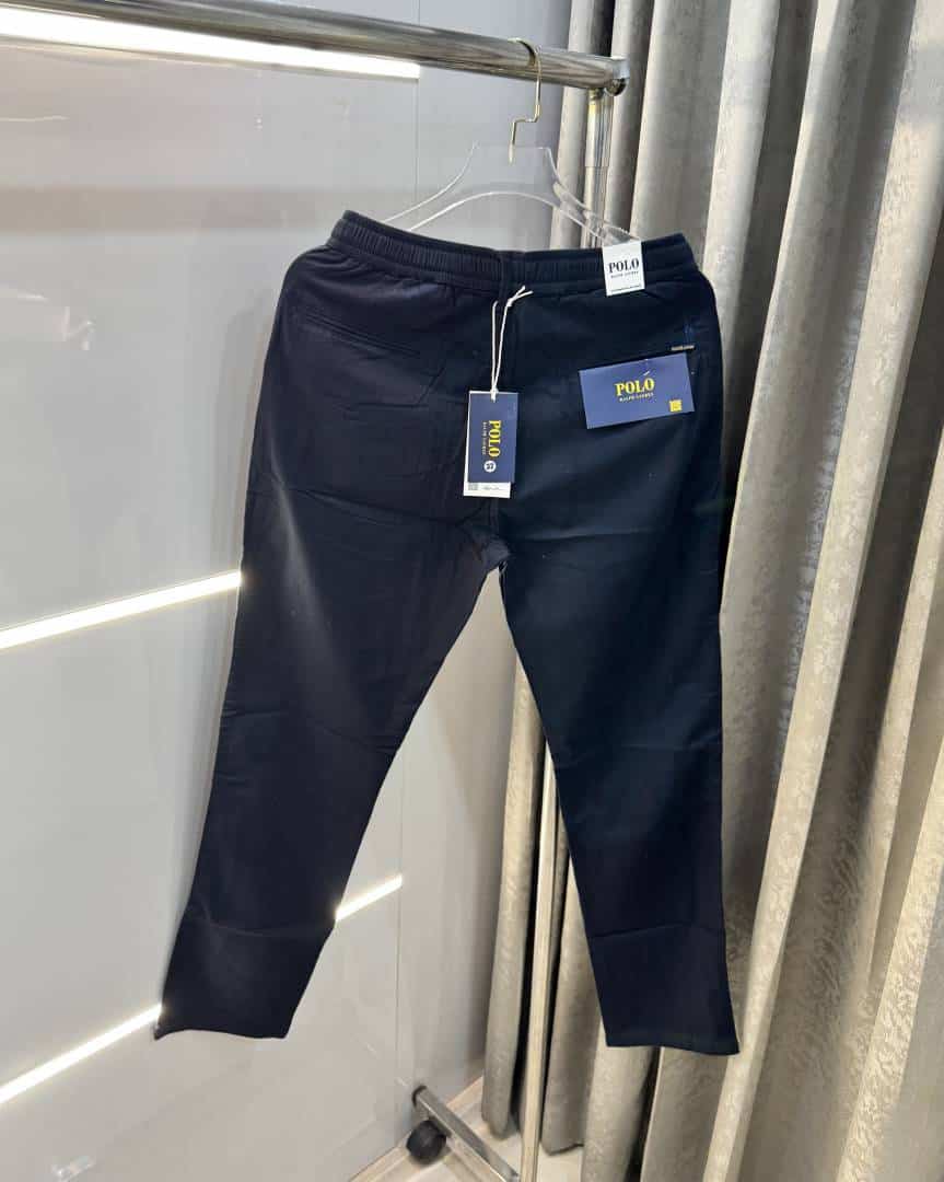 Ralph Lauren New Navy Blue Premium Classic Cotton Pant Secondary image