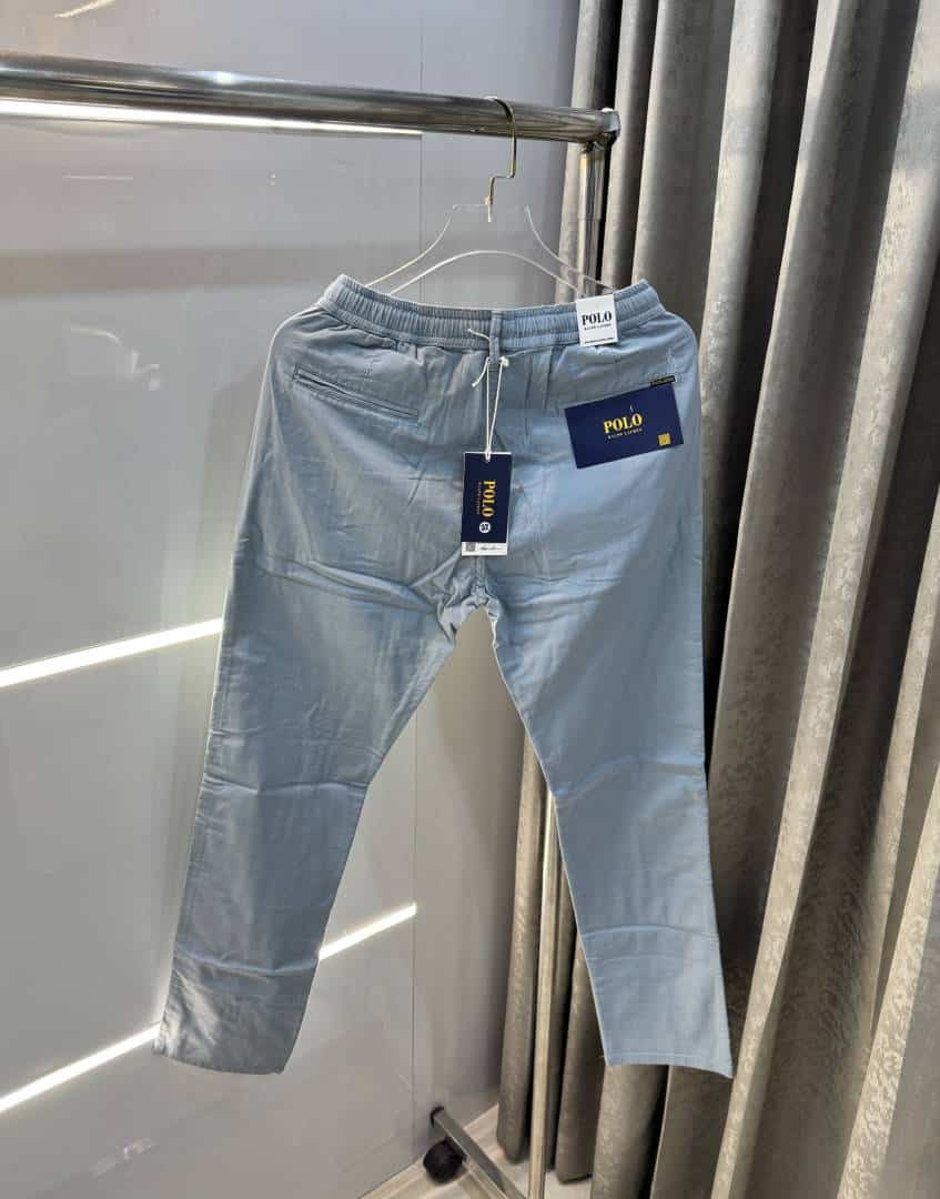 Ralph Laure n New Sky Blue Premium Classic Cotton Pant Secondary image