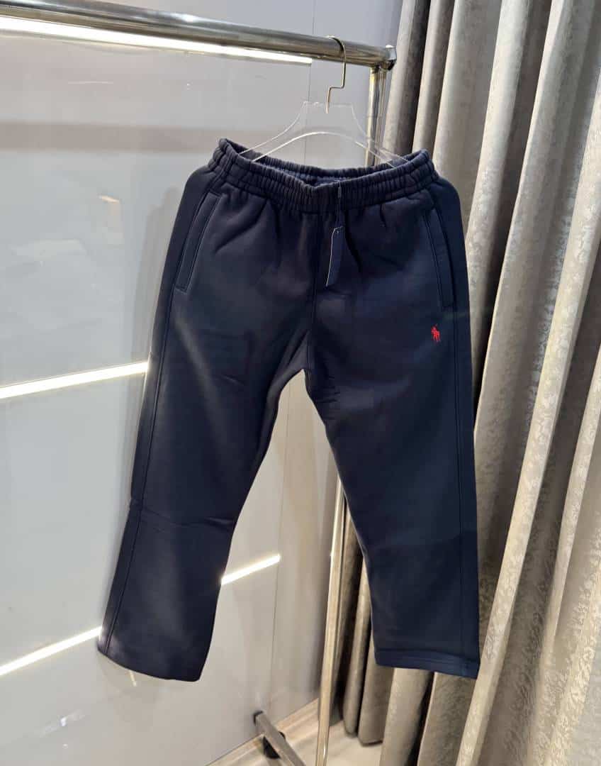 Ralp h Lauren Navy Blue Embroidery Logo Premium TrackPant