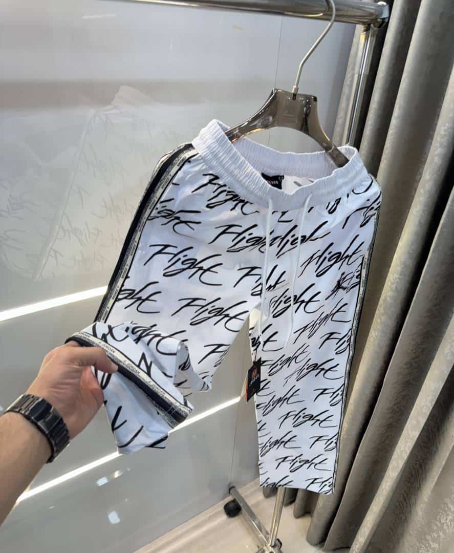 Air Jorda n White Embroidery Logo Imported Trackpant Secondary image